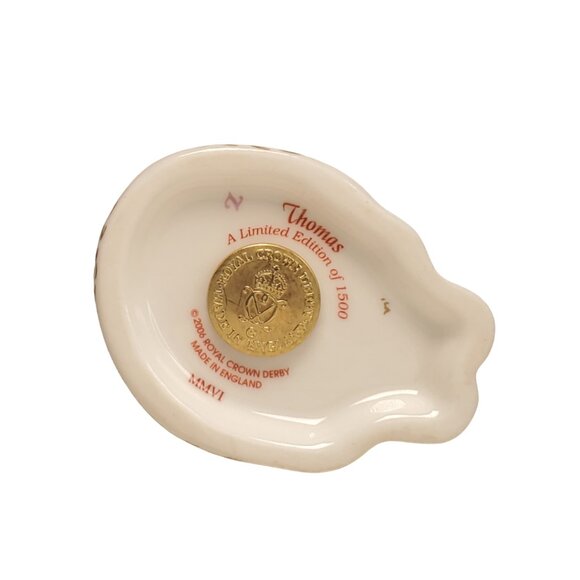 Royal Crown Derby Thomas Cat Ltd. Ed. of 1500 Small 3” - Picture 5 of 8